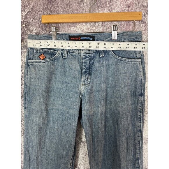 Wrangler Jeans Women's 7 x 30 Blue FR Flame Resistant Style FRCVW1V Work Safety - Picture 3 of 14